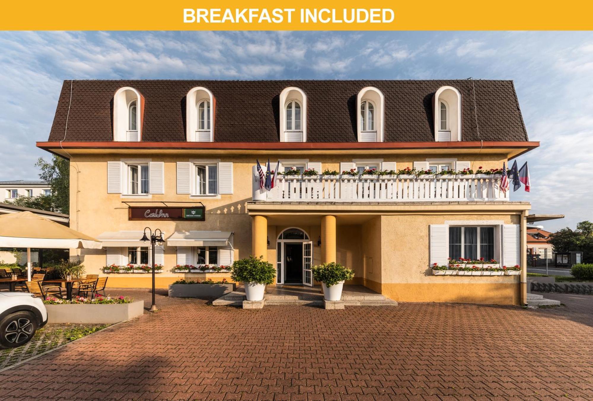 Prague Hotel Carl Inn restaurant&Free Parking Exterior foto